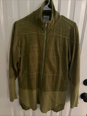 CMC Olive Green Full-Zip Women's Jacket